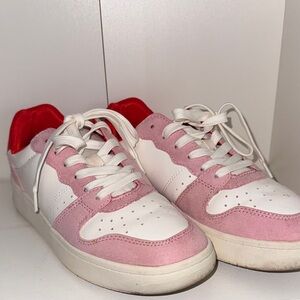 H&M Kids Sneakers in Pink, White, and Red